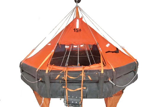 Davit-Launched Inflatable Liferaft