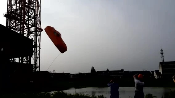 Zhenjiang Normanship Free Fall Lifeboat Display